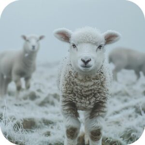 Viltjes lammetje 10 stuks