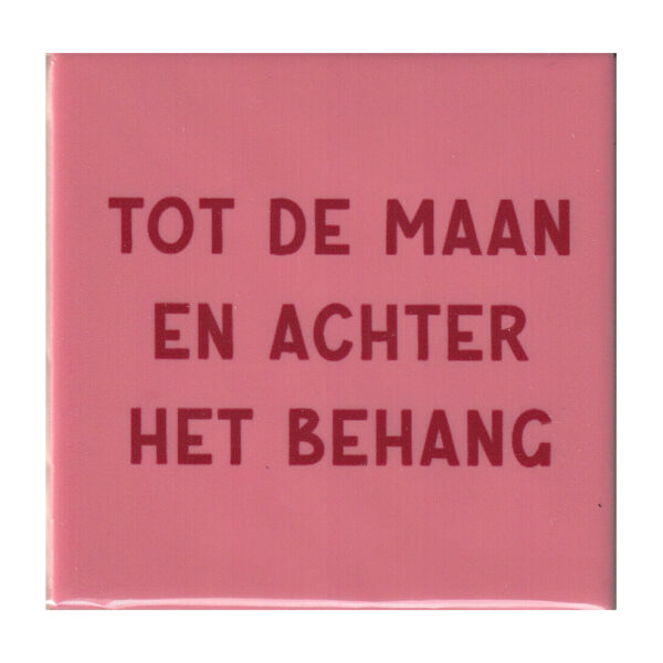 Tot de maan