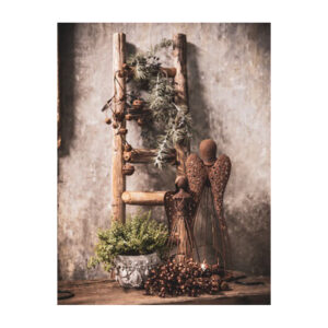 Roest engelen bij ladder