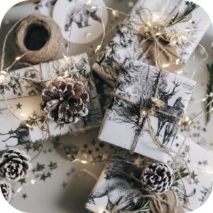 Viltjes kerst 10 stuks