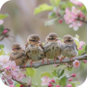 Viltjes mussen 10 stuks