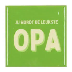 Jij wordt de leukste opa
