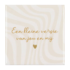 Een kleine versie van jou en mij