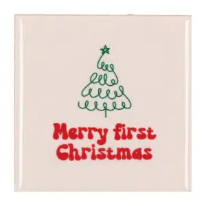 Merry first christmas