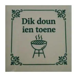 Dik doun ien toene