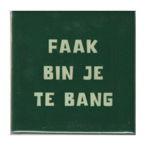 Faak bin je te bang