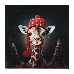 O denneboom onze giraffe is wonderschoon