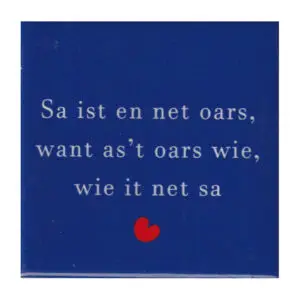 Sa ist en net oars