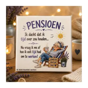 Pensioen vrouw