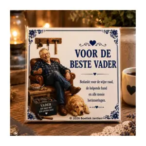Vader een held met een gouden hart