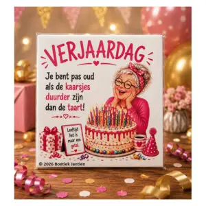 Verjaardag vrouw