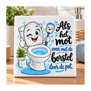 Als het mot...